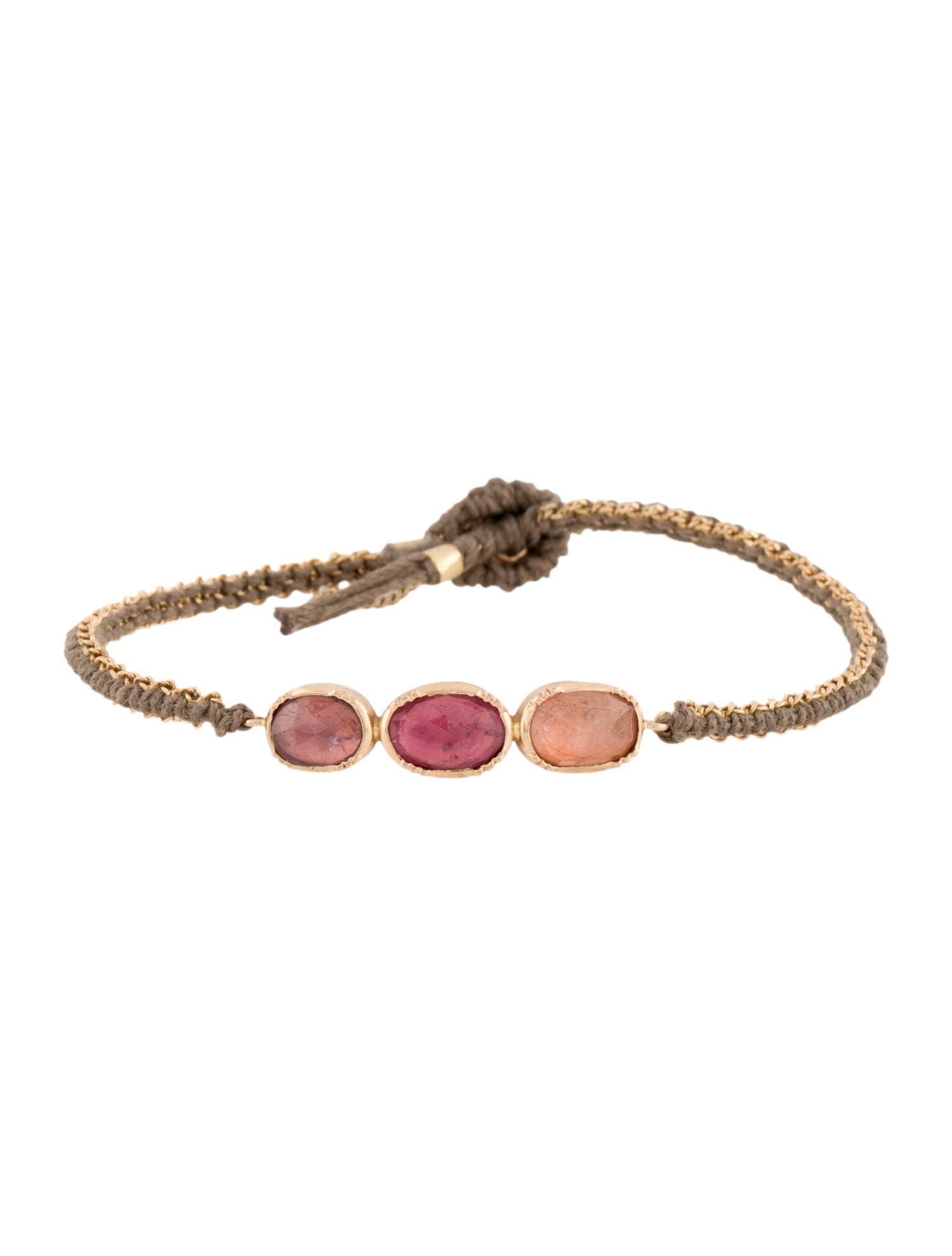 Brooke Gregson 18K Sapphire Triple Orbit Bracelet