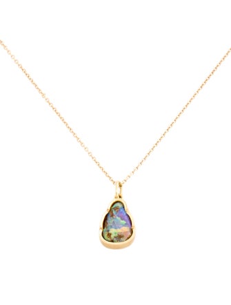 Brooke Gregson 18K Boulder Opal Pendant Necklace