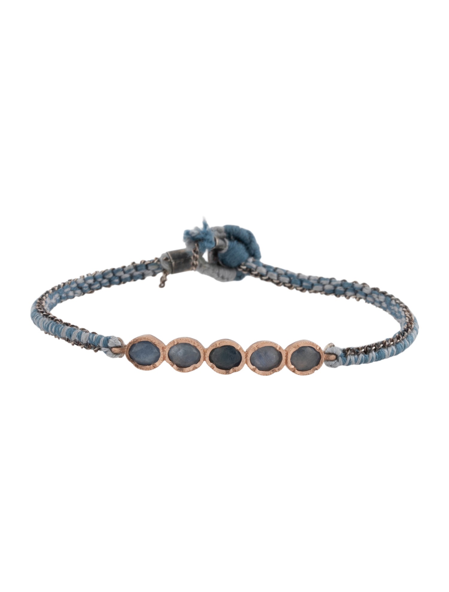 Brooke Gregson Sapphire Silk Station Bracelet