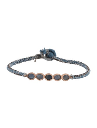 Brooke Gregson Sapphire Silk Station Bracelet