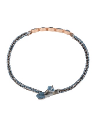 Brooke Gregson Sapphire Silk Station Bracelet