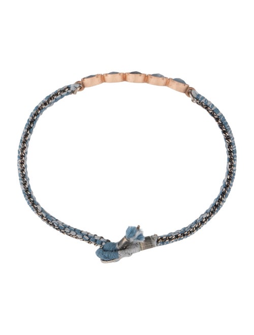 Brooke Gregson Sapphire Silk Station Bracelet