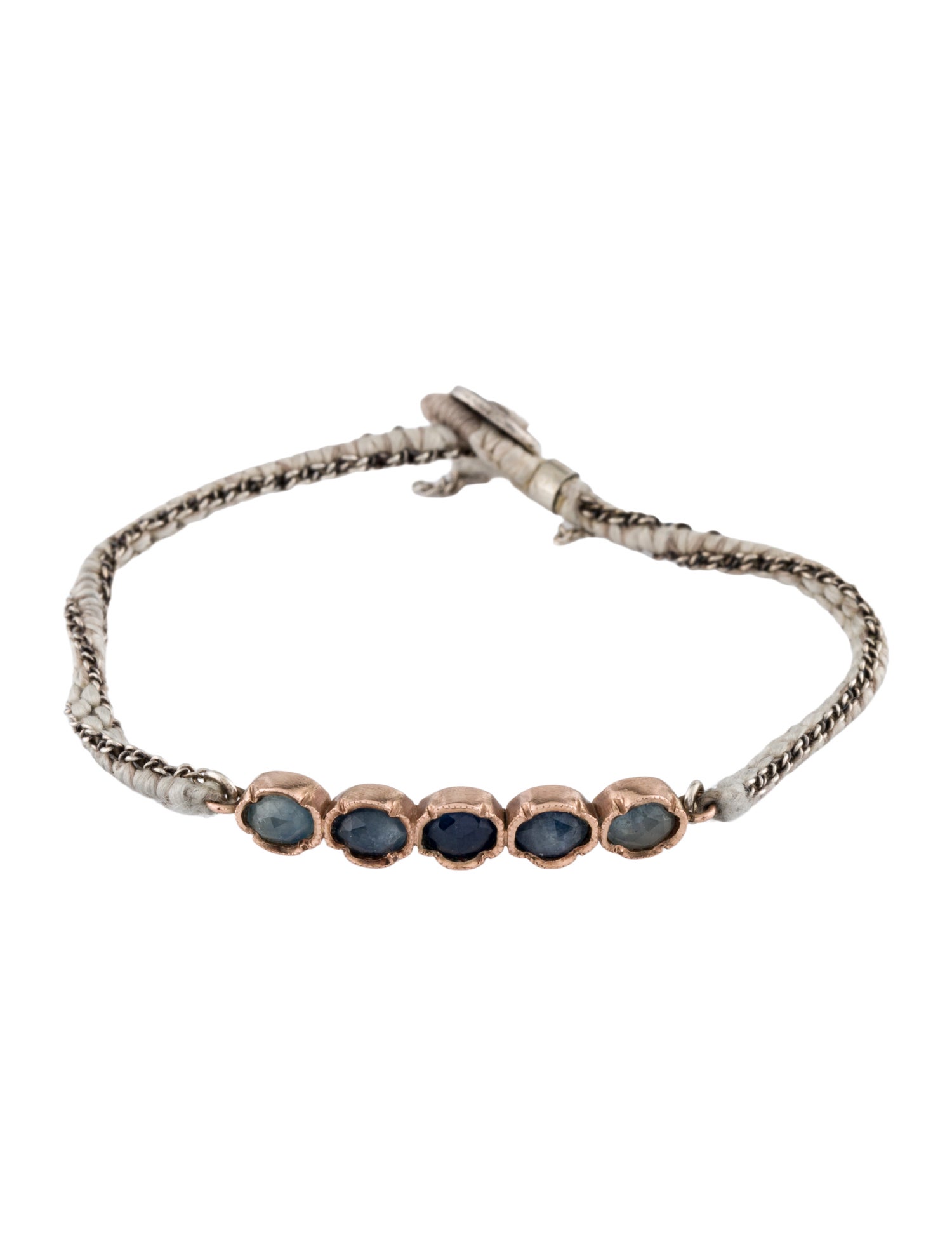 Brooke Gregson Sapphire Silk Bracelet