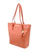 Brahmin Embossed Leather Tote