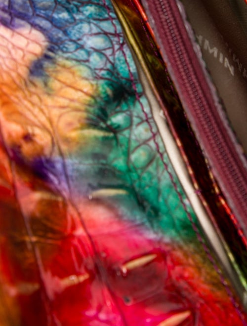 Brahmin Embossed Leather Clutch