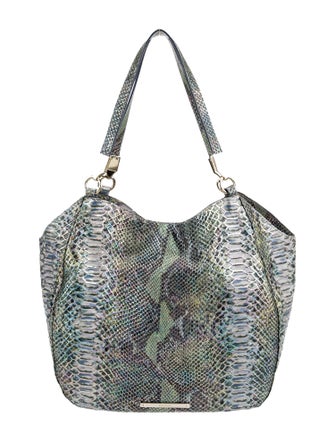 Brahmin Embossed Leather Hobo