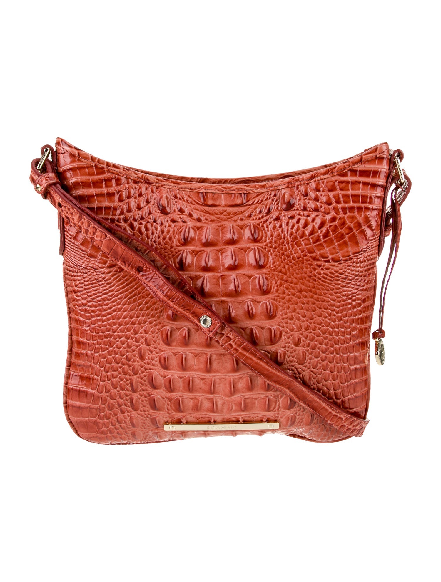 Brahmin Leather Messenger Bag