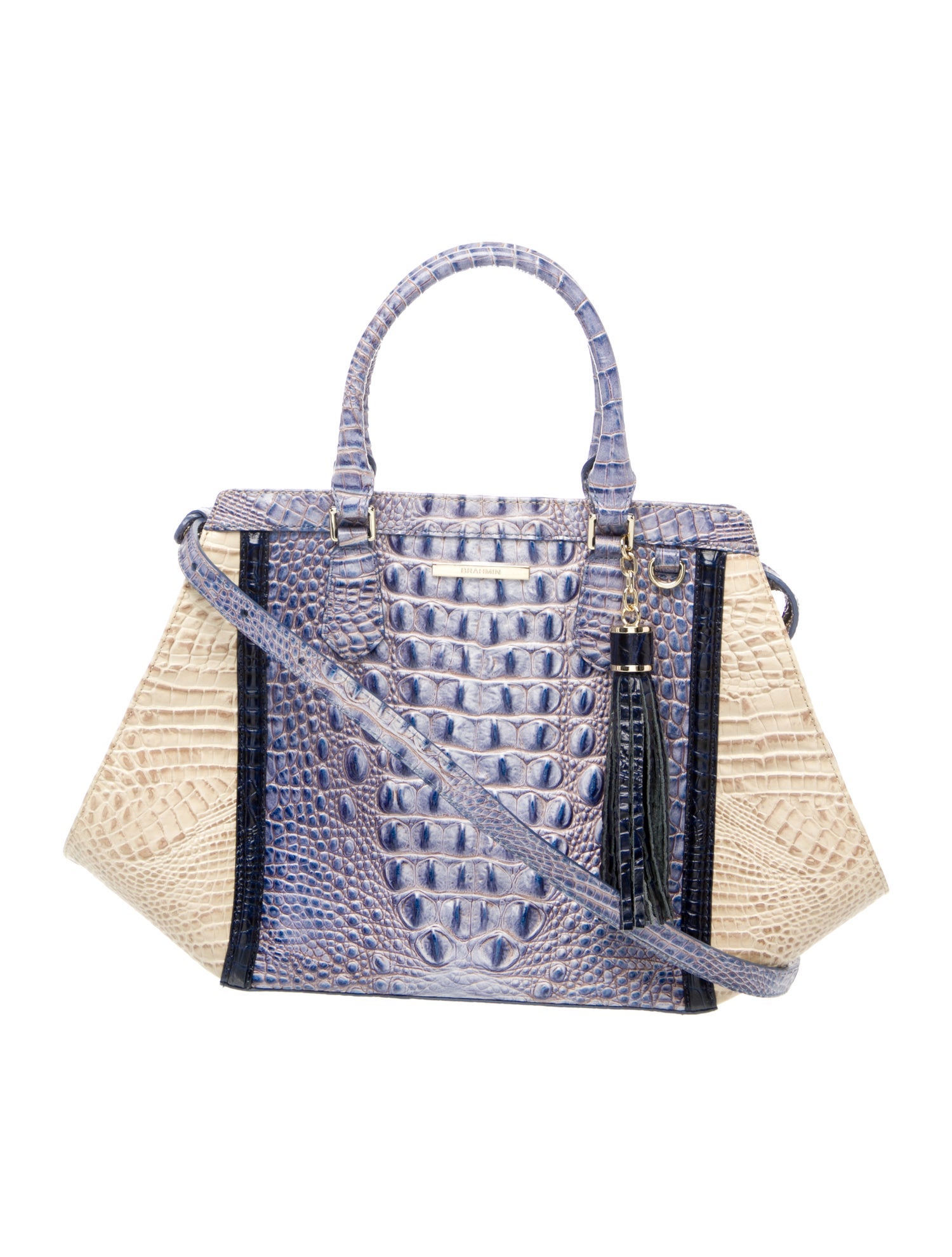 Brahmin Leather Top Handle Bag