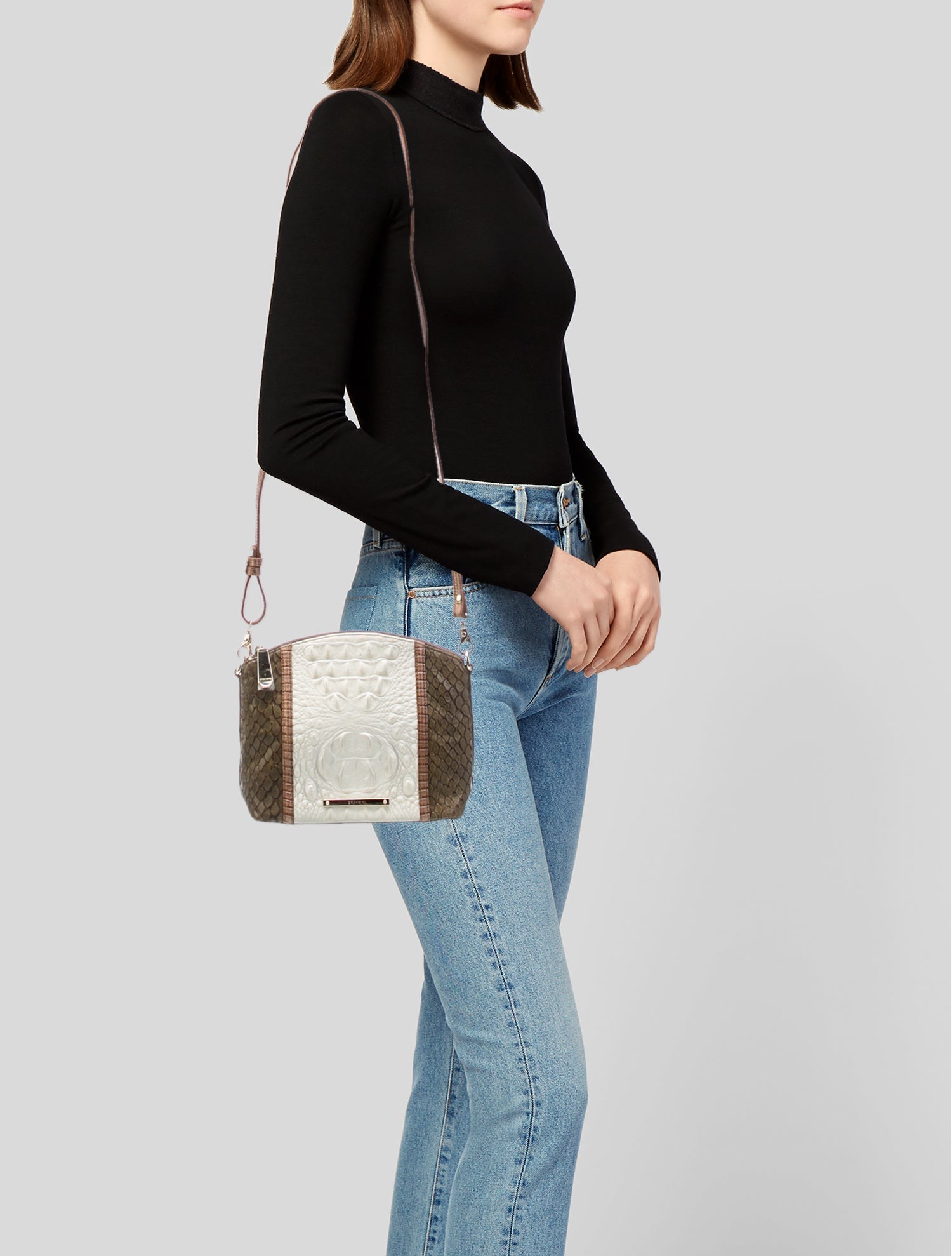 Brahmin Leather Crossbody Bag