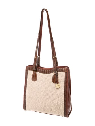 Brahmin Canvas Shoulder Bag