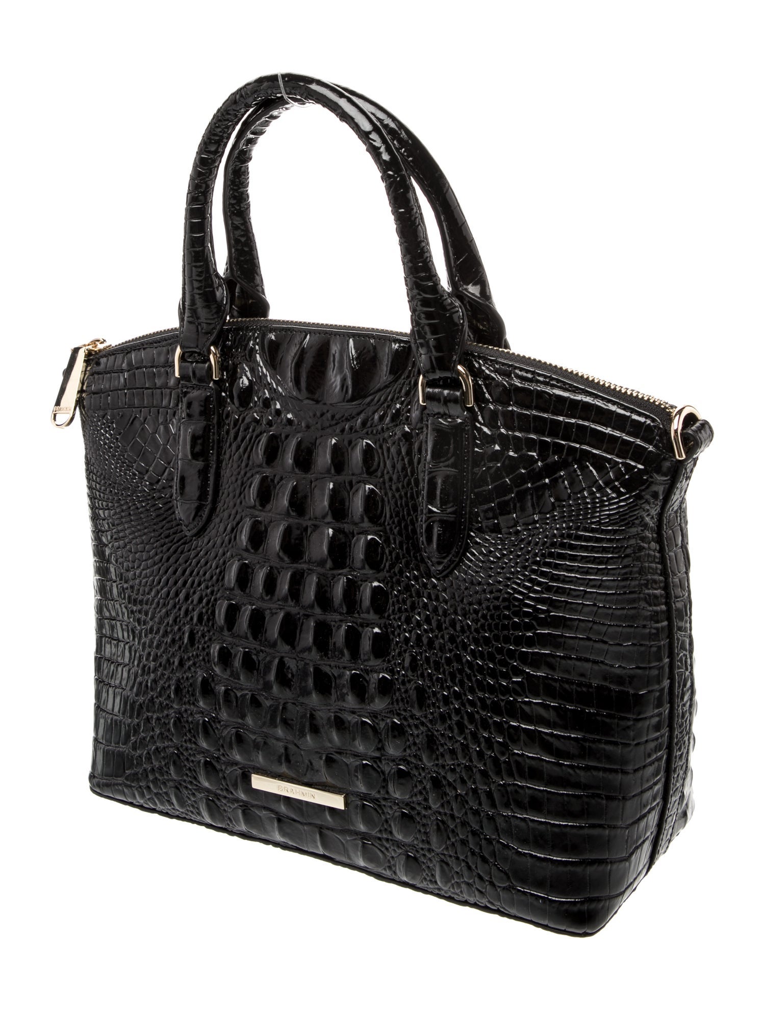 Brahmin Leather Top Handle Bag