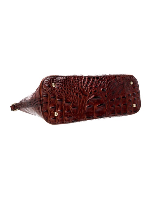 Brahmin Crocodile Top Handle Bag