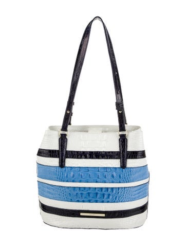 Brahmin Shoulder Bags Embossed Leather Bag