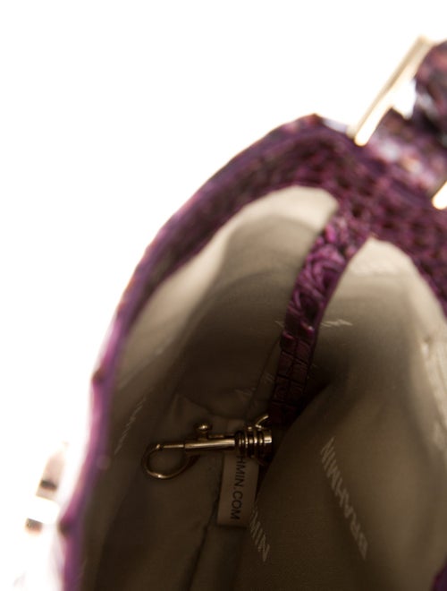 Brahmin Crocodile Messenger Bag