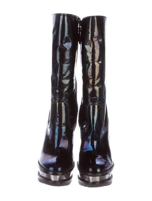 Brian Atwood Platform Mid-Calf Rain Boots