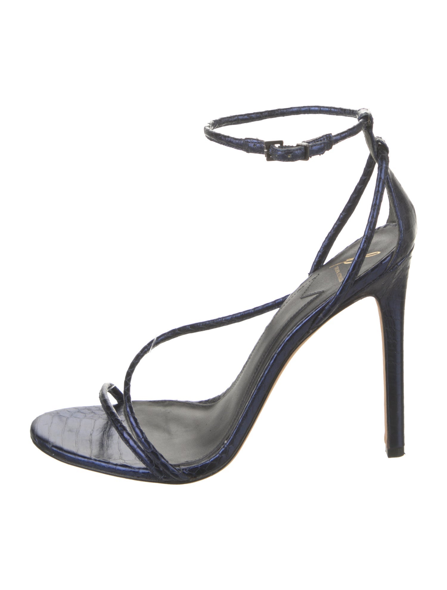 Brian Atwood Leather Sandals Blue Sandals, Shoes BRI36274 The RealReal