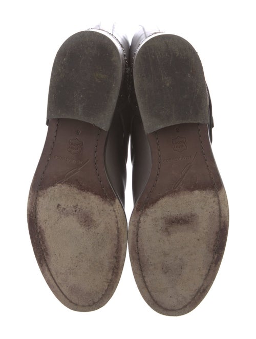 Brian Atwood Leather Crystal Embellishments Riding Boots