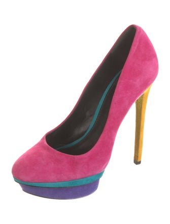 Brian Atwood Suede Pumps