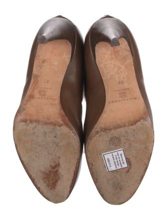 Brian Atwood Leather Sock Boots