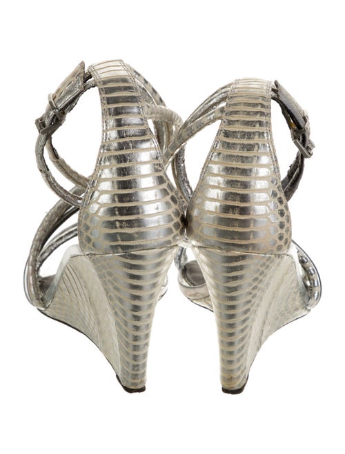 Brian Atwood Leather Espadrilles