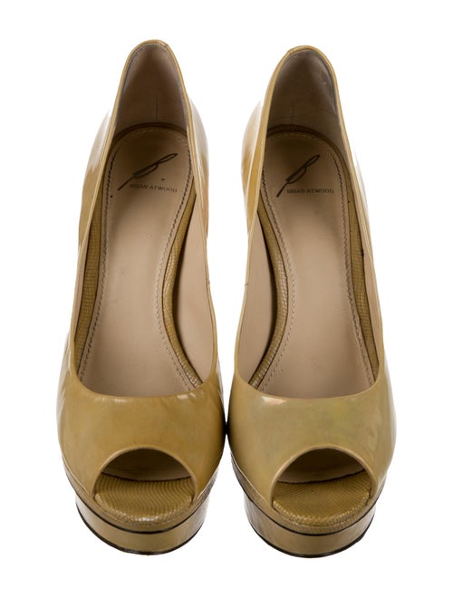Brian Atwood Patent Leather Pumps