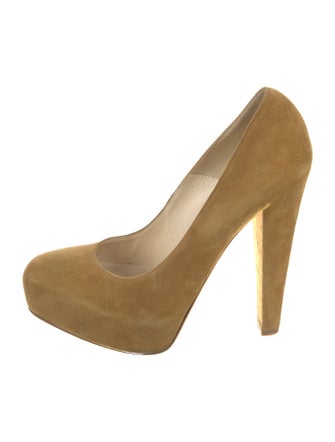 Brian Atwood Suede Pumps