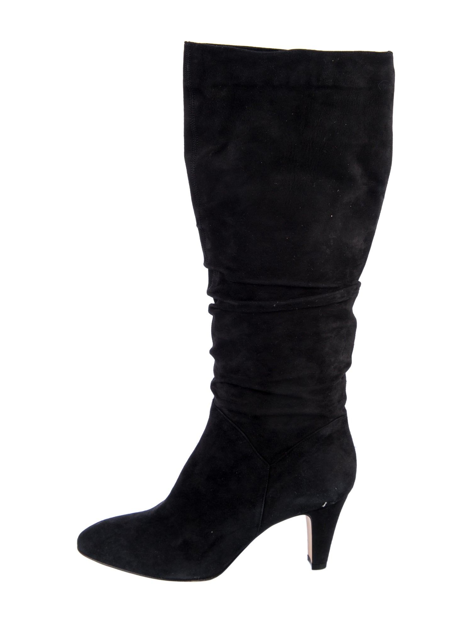 Brian Atwood Suede Slouch Boots