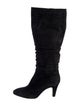 Brian Atwood Suede Slouch Boots