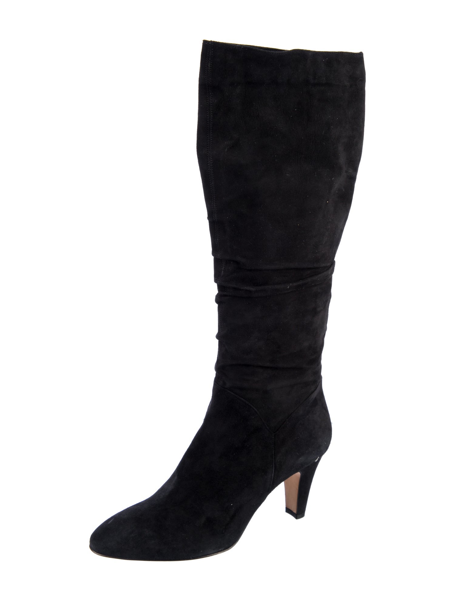 Brian Atwood Suede Slouch Boots