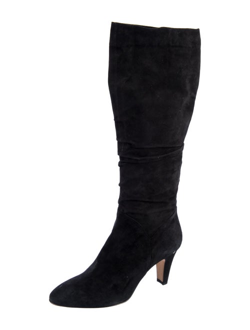 Brian Atwood Suede Slouch Boots