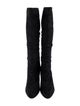 Brian Atwood Suede Slouch Boots
