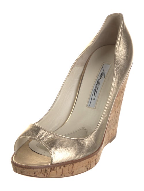 Brian Atwood Leather Flats