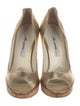 Brian Atwood Leather Flats