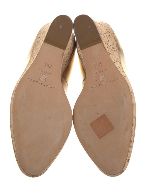 Brian Atwood Leather Flats