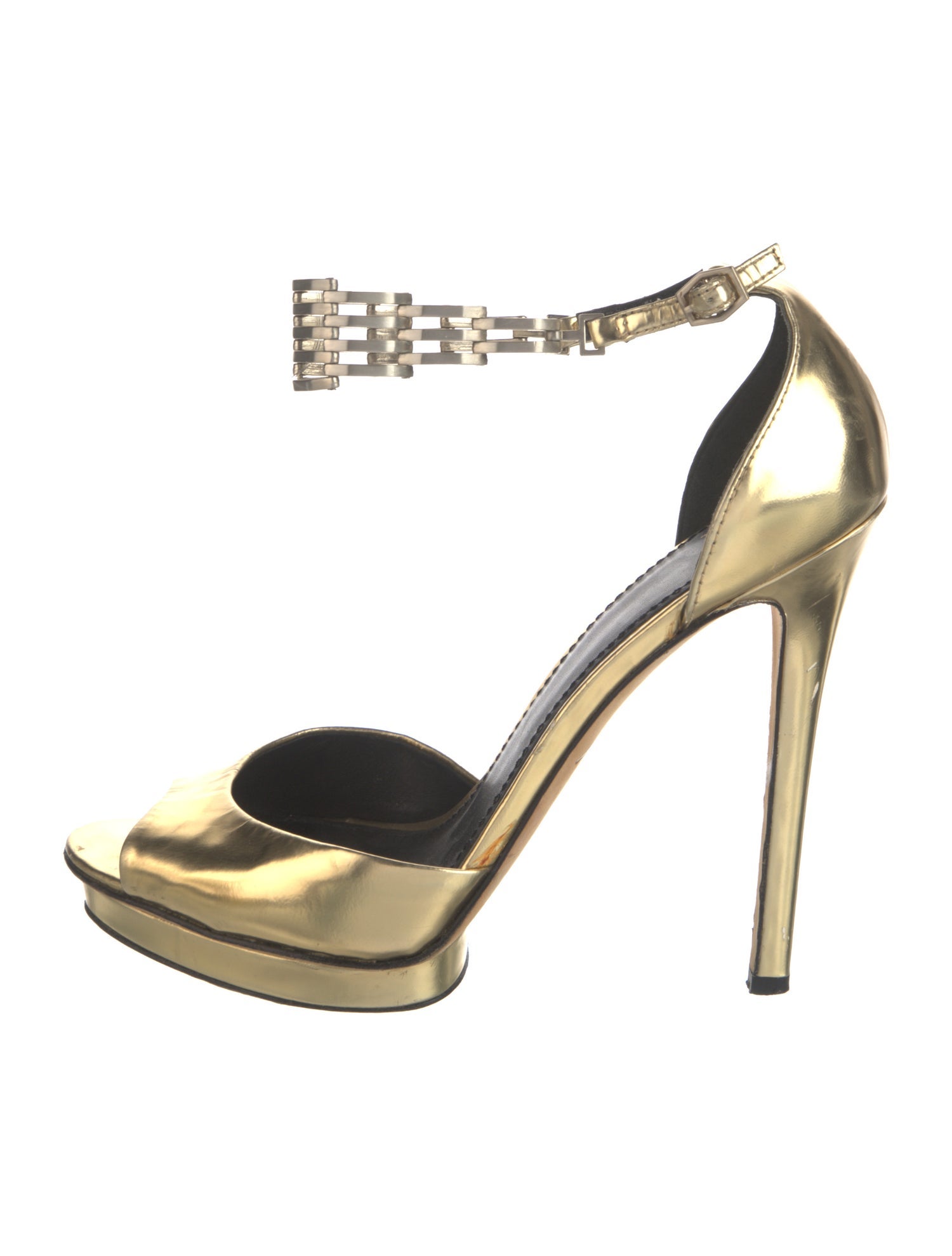 Brian Atwood Leather Sandals