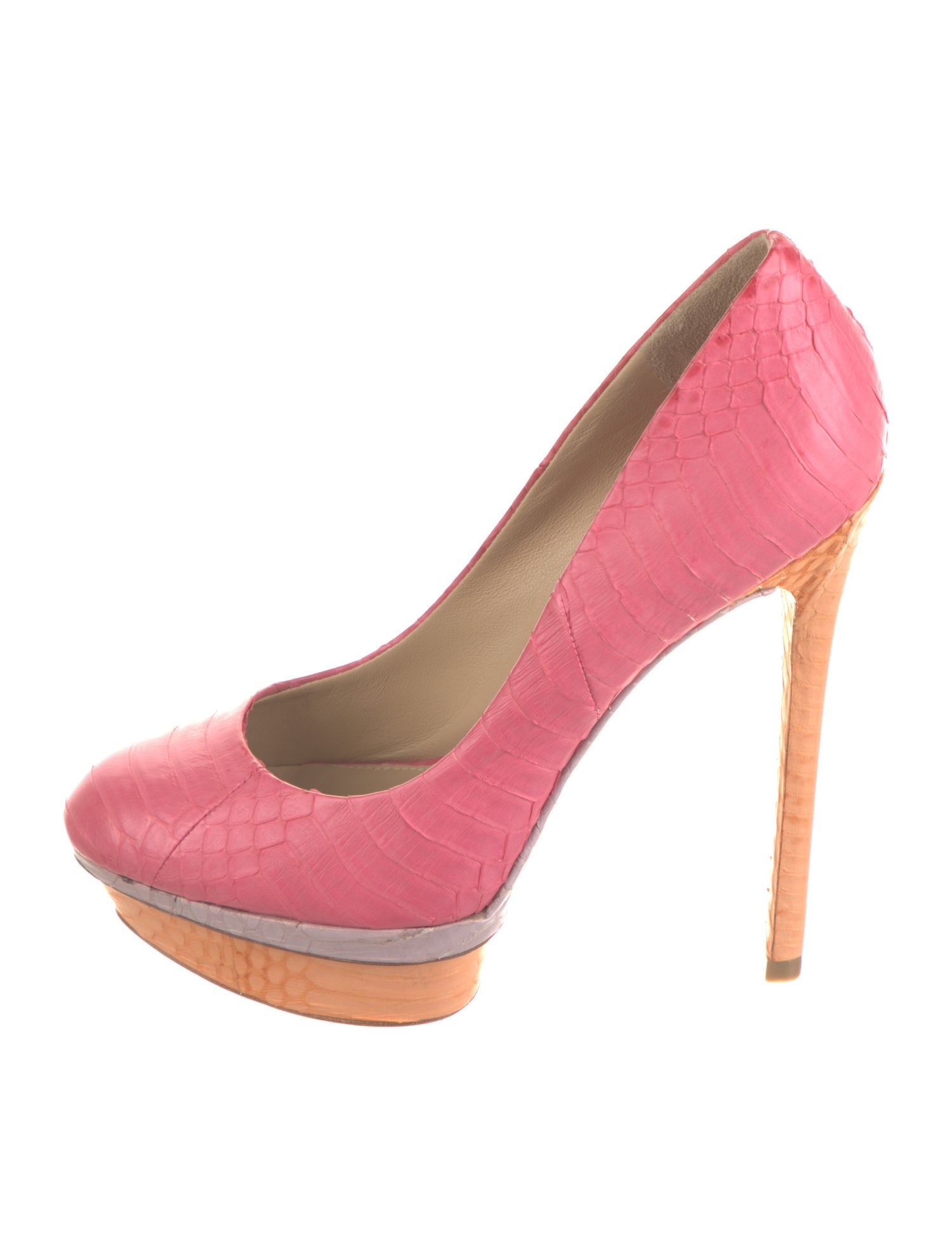 Brian Atwood Leather Pumps