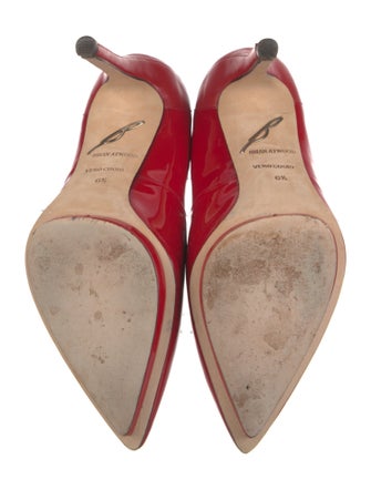 Brian Atwood Patent Leather Pumps
