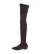 Brian Atwood Suede Sock Boots