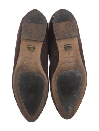 Brian Atwood Suede Sock Boots