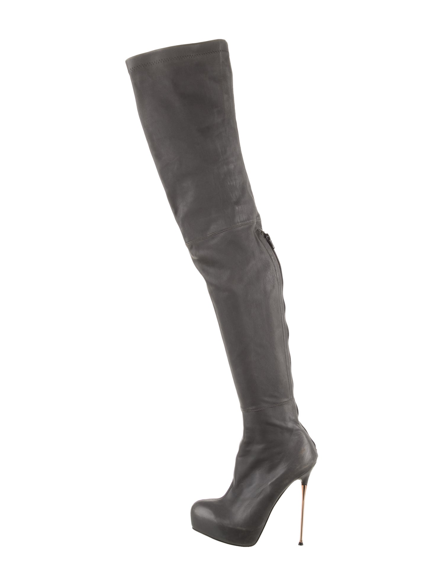 Brian Atwood Leather Boots