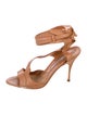 Brian Atwood Leather Sandals
