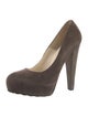Brian Atwood Suede Pumps