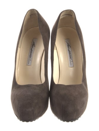Brian Atwood Suede Pumps
