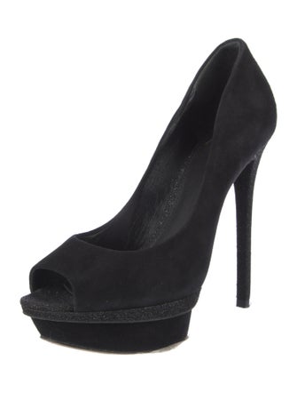 Brian Atwood Suede Pumps