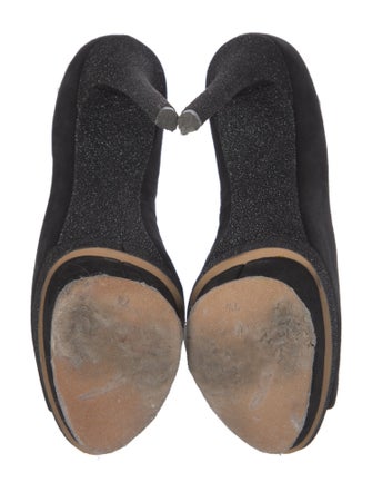 Brian Atwood Suede Pumps