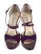 Brian Atwood Patent Leather D'Orsay Pumps