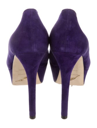 Brian Atwood Suede Pumps