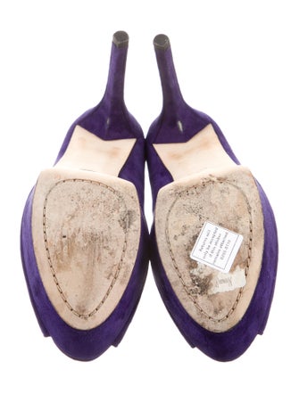 Brian Atwood Suede Pumps