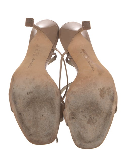 Brian Atwood Patent Leather Sandals