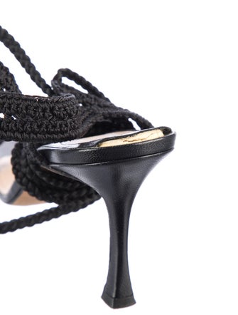 Brian Atwood Tassel Accents Sandals